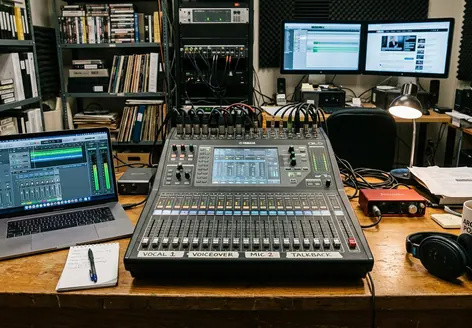 Image showing vocal_mix_console