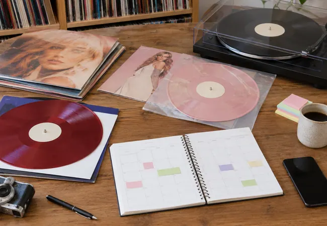 Image showing vinyl archive