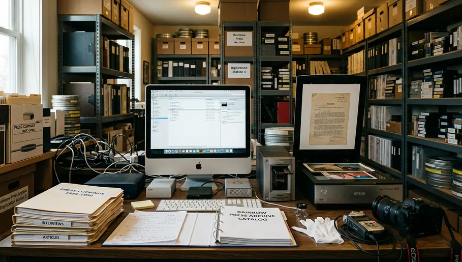 Image showing rainbow_press_archive